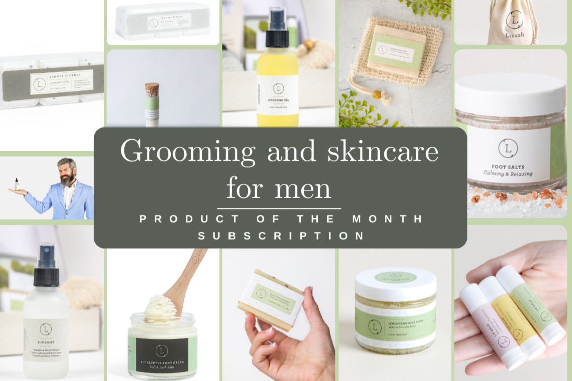 PRODUCT OF THE MONTH SUBSCRIPTION for MEN - Will be shipped every month for one year